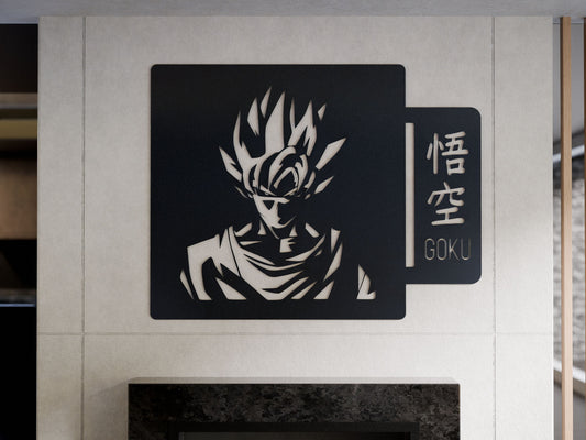 Goku Wall Art
