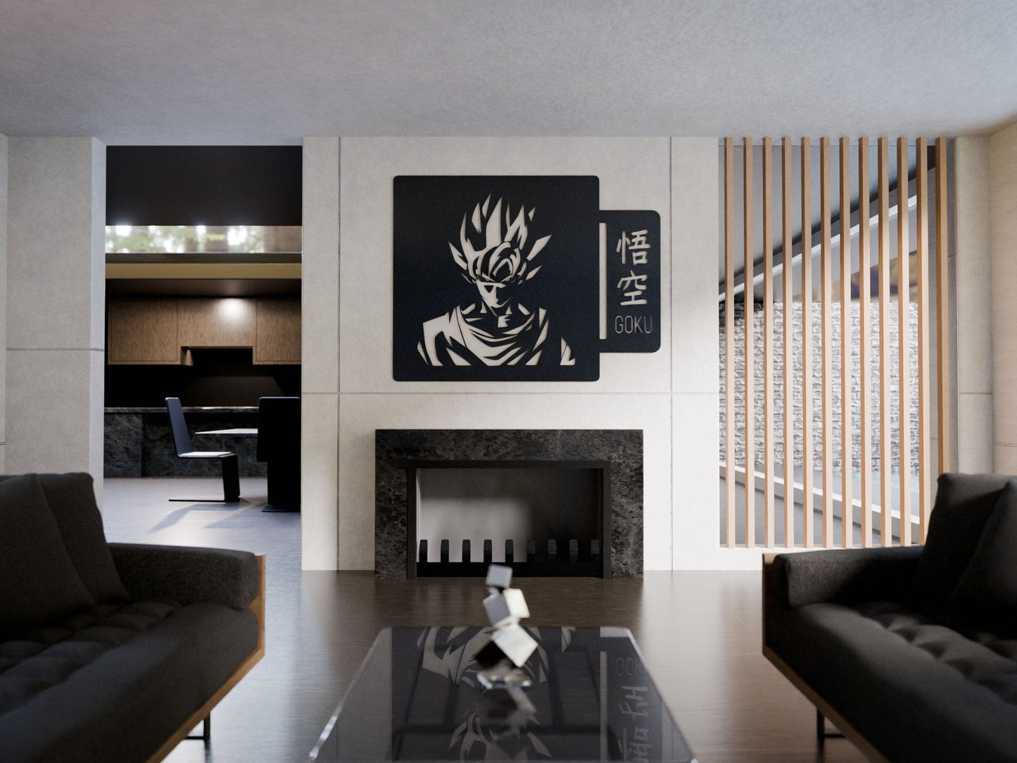 Goku Wall Art