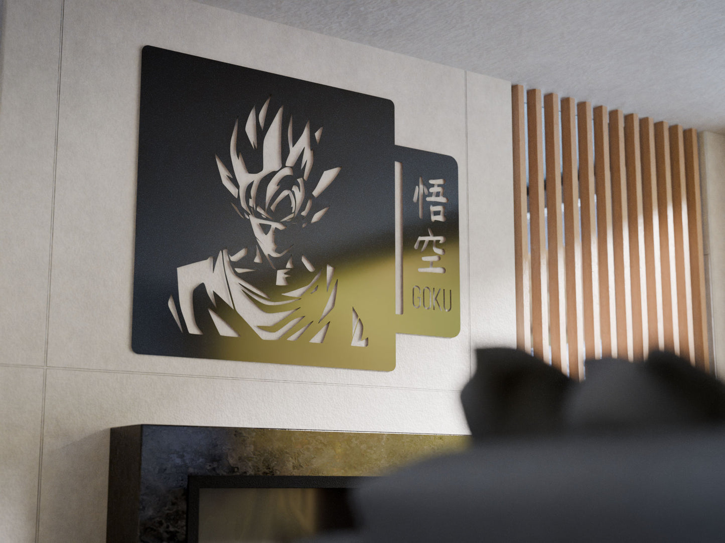 Goku Wall Art