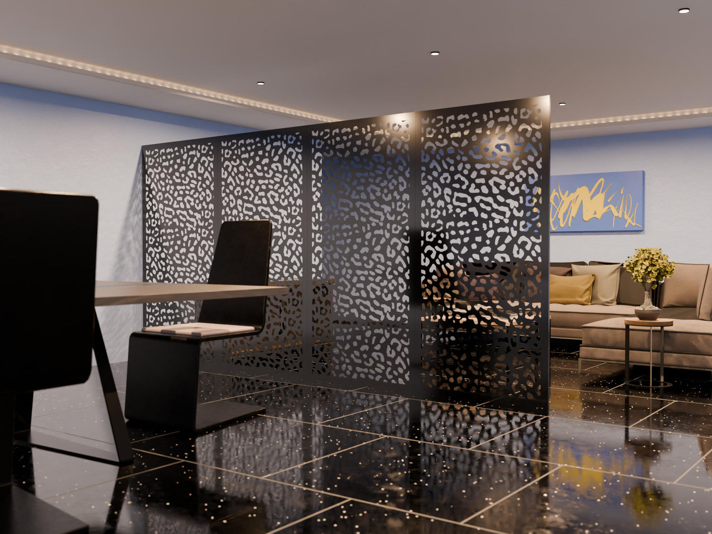 Leopard Screen
