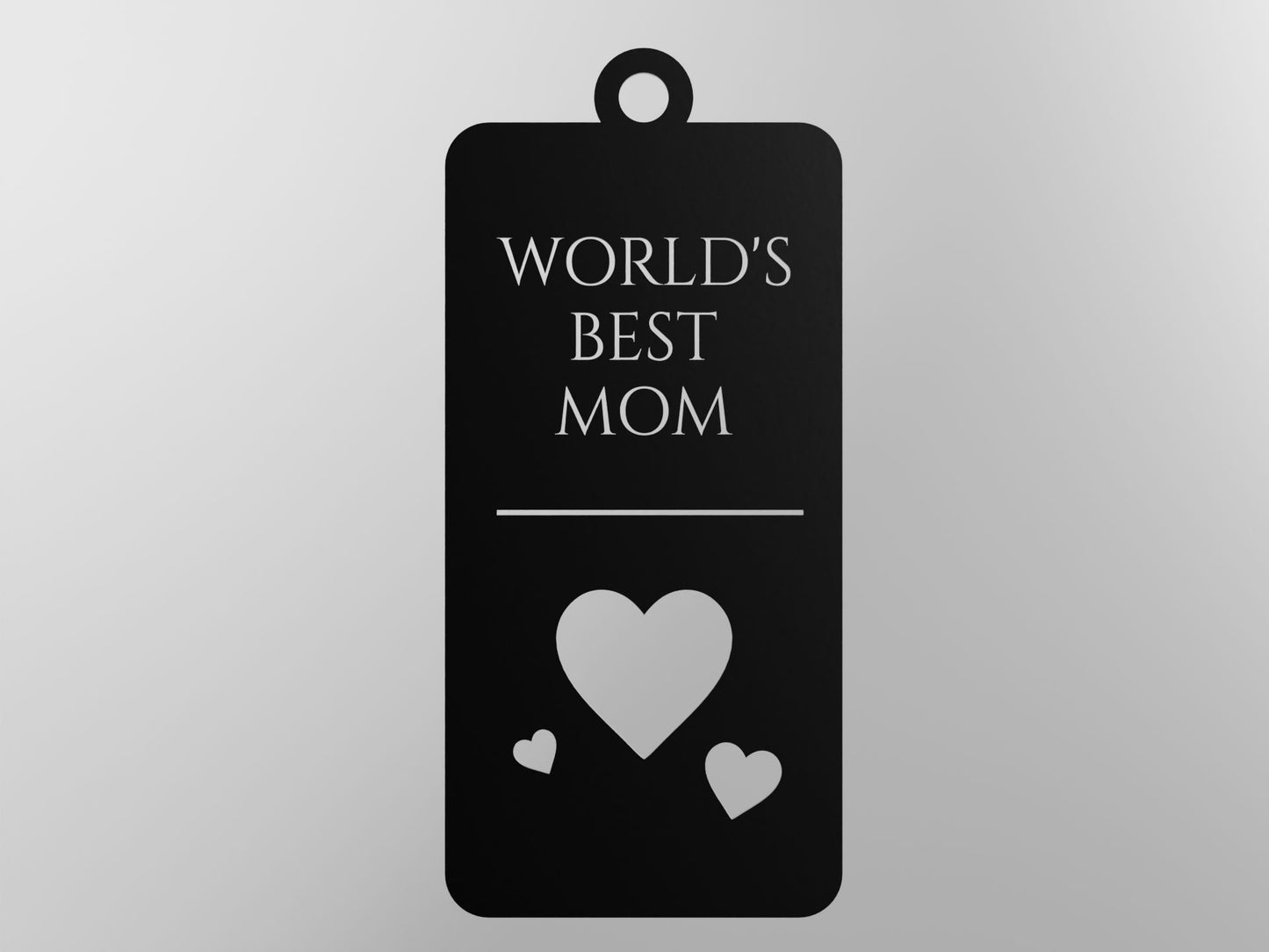 World's Best Mom Keychain