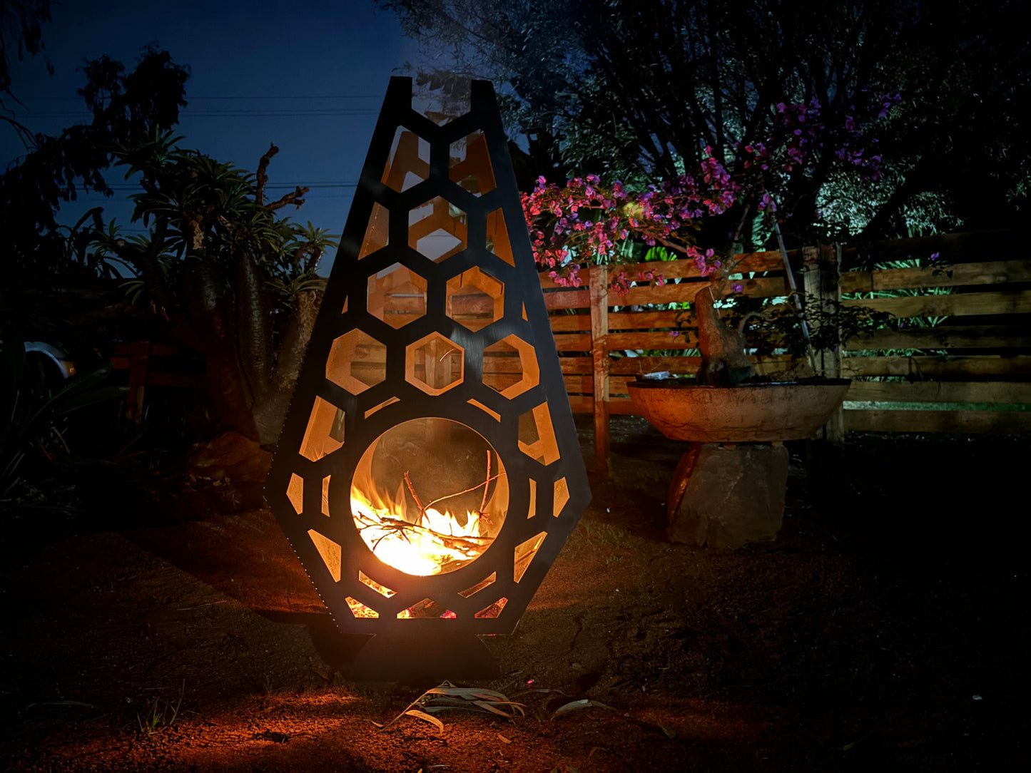 Hexagonal Firepit