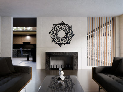 Abstract Angular Spiral