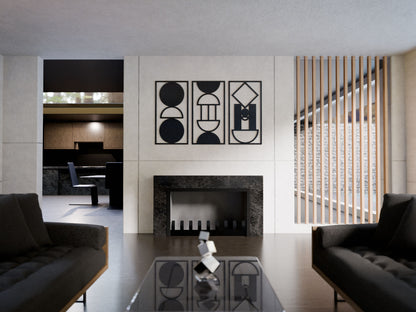 Abstract Geometric Shapes Set