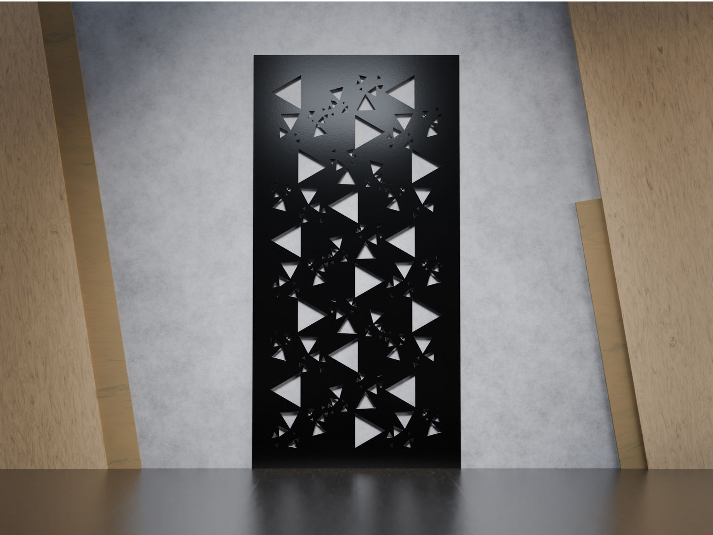 Fractal Triangles Screen