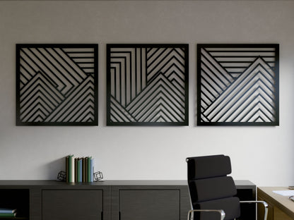 Geometric Line Pattern Set