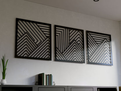 Geometric Line Pattern Set