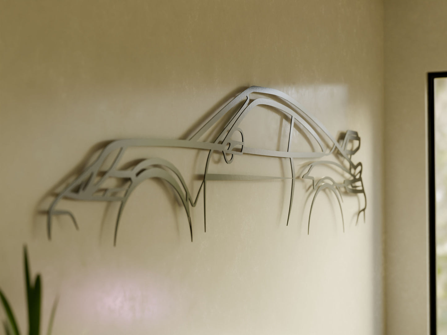 Porsche 911 Line Art